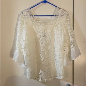 NWT White blouse